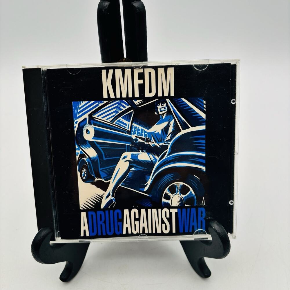 KMFDM: A Drug Against War Cd5 Maxi-Single 1993 Tested Works VG Condition